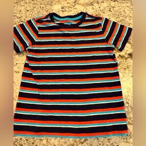 Hanna Andersson Blue and Orange Short Sleeve Tee